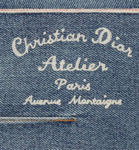 christian dior atelier jeans